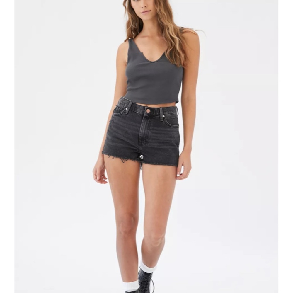 Urban Outfitters Black Denim BDG Cut Off Shorts